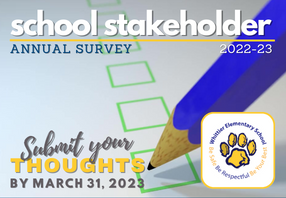 How are we doing? Your voice is important to us!